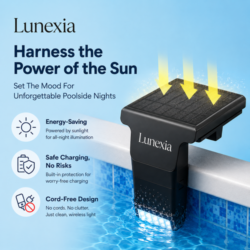 Lunexia ™ Solar Pool Light