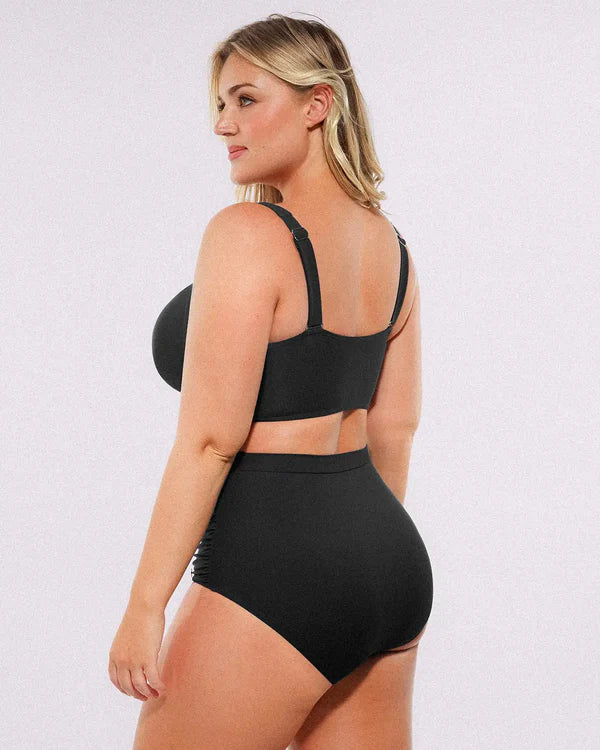HighWaist Swimwear Sculpting Two-Piece Bikinis Set